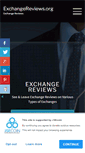 Mobile Screenshot of exchangereviews.org